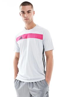adidas Performance: Серая футболка 
