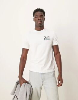 Calvin Klein: Футболка с принтом 