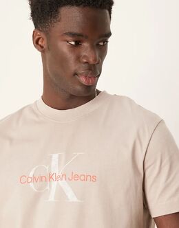 Calvin Klein Jeans: Футболка с цветочным принтом 