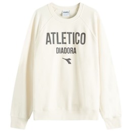 Diadora: Белая толстовка 