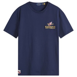 Polo Ralph Lauren: Синяя футболка 