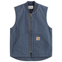 Carhartt WIP: Синий жилет 