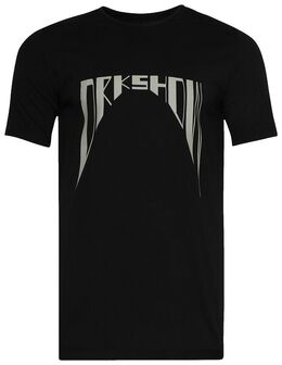 Rick Owens Drkshdw: Чёрная футболка  Level