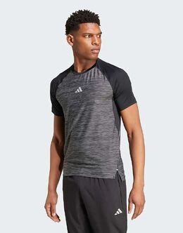 adidas Performance: Чёрная футболка 