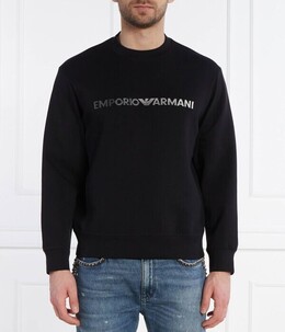 Emporio Armani: Чёрная толстовка 
