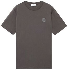 Stone Island: Серая футболка 