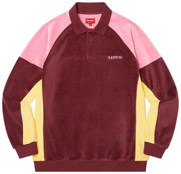Supreme: Поло из велюра 
