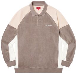 Supreme: Поло из велюра 