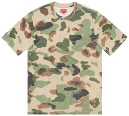 Supreme: Футболка  Overdyed с карманами