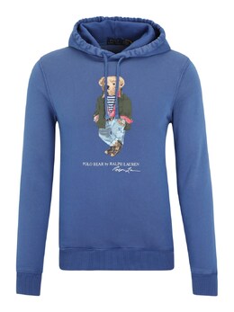 Polo Ralph Lauren: Голубая толстовка 