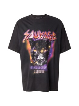 Versace Jeans Couture: Чёрная рубашка 