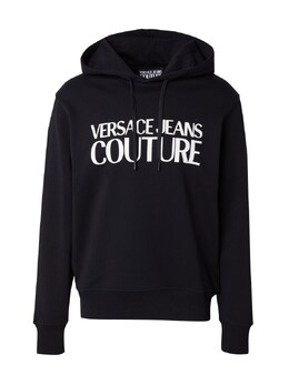 Versace Jeans Couture: Чёрная толстовка 