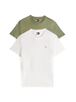 Tommy Jeans: Зелёная рубашка 