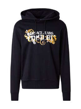 Versace Jeans Couture: Чёрная толстовка 