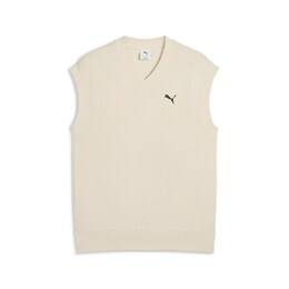 PUMA: Белый жилет  Ess