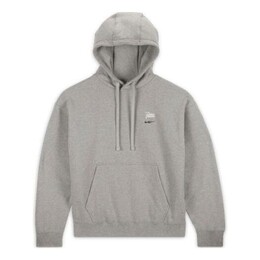 Nike: Серая толстовка  Solo Swoosh