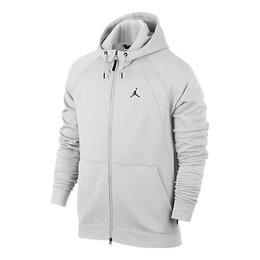 Nike: Белая куртка  Jordan Essentials