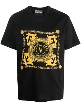 Versace Jeans Couture: Хлопковая футболка 