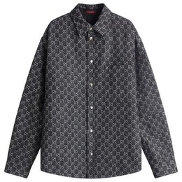 Gucci: Джинсовая рубашка  GG