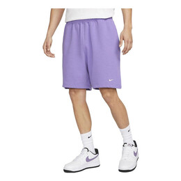 Nike: Фиолетовые шорты  Swoosh