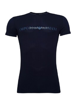 Emporio Armani: Синяя рубашка 