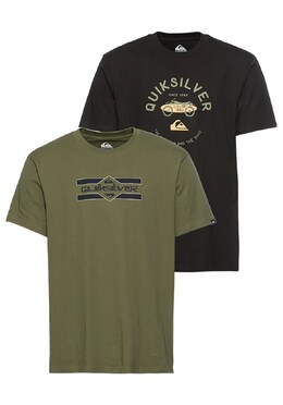 Quiksilver: Рубашка цвета хаки 