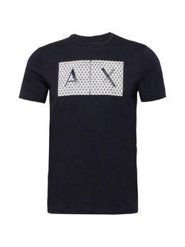 Armani Exchange: Тёмная рубашка 