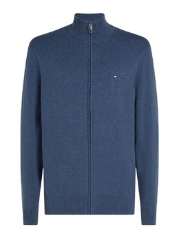 Tommy Hilfiger: Синий кардиган  Essential