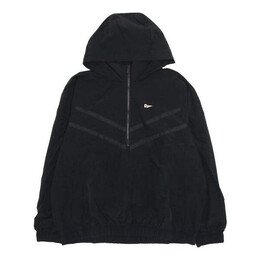 Nike: Чёрная куртка  Heritage Essentials