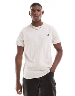 Fred Perry: Белая футболка 
