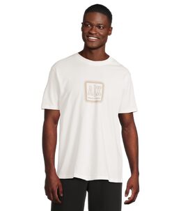Armani Exchange: Белая футболка  AX