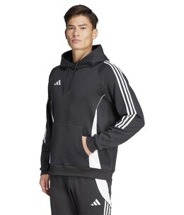 Adidas: Чёрная толстовка  Tiro