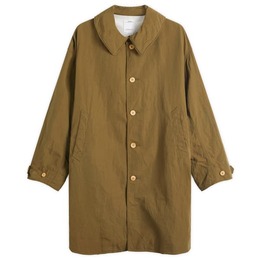 Visvim: Зелёный пуховик 