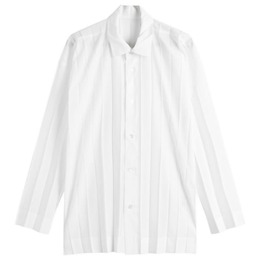 Homme Plissé Issey Miyake: Белая рубашка 