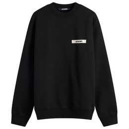 Jacquemus: Чёрная толстовка 