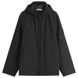 Stone Island: Пуховик из софтшелла 