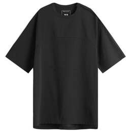 Y-3: Чёрная футболка 