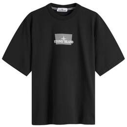 Stone Island: Чёрная футболка 