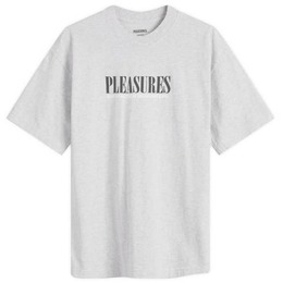 Pleasures: Серая футболка 