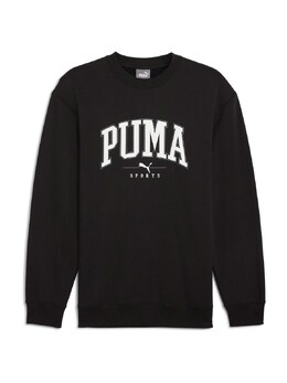 PUMA: Чёрная толстовка 