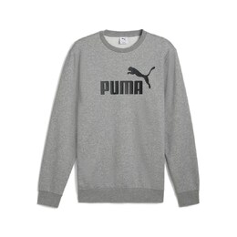 PUMA: Серая толстовка  Ess