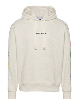 Tommy Jeans: Бежевая толстовка 