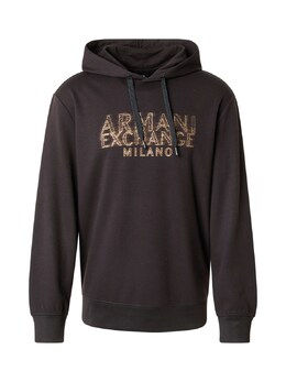 Armani Exchange: Коричневая толстовка 