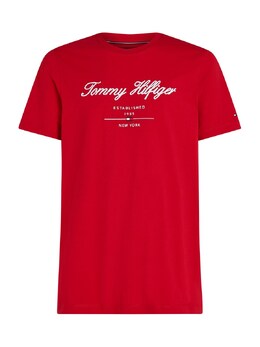 Tommy Hilfiger: Красная рубашка 