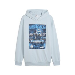 PUMA: Голубая толстовка 