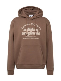 Adidas Originals: Коричневая толстовка 