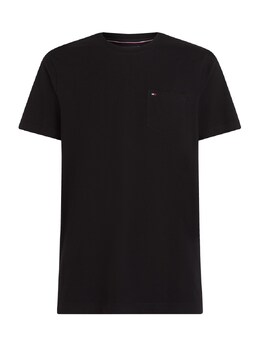 Tommy Hilfiger: Чёрная рубашка  Essential