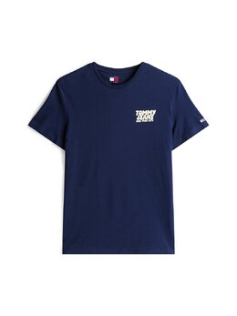 Tommy Jeans: Синяя рубашка 