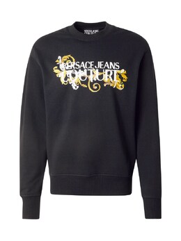 Versace Jeans Couture: Чёрная толстовка 