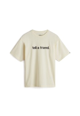 Vans: Бежевая рубашка  Tell a Friend